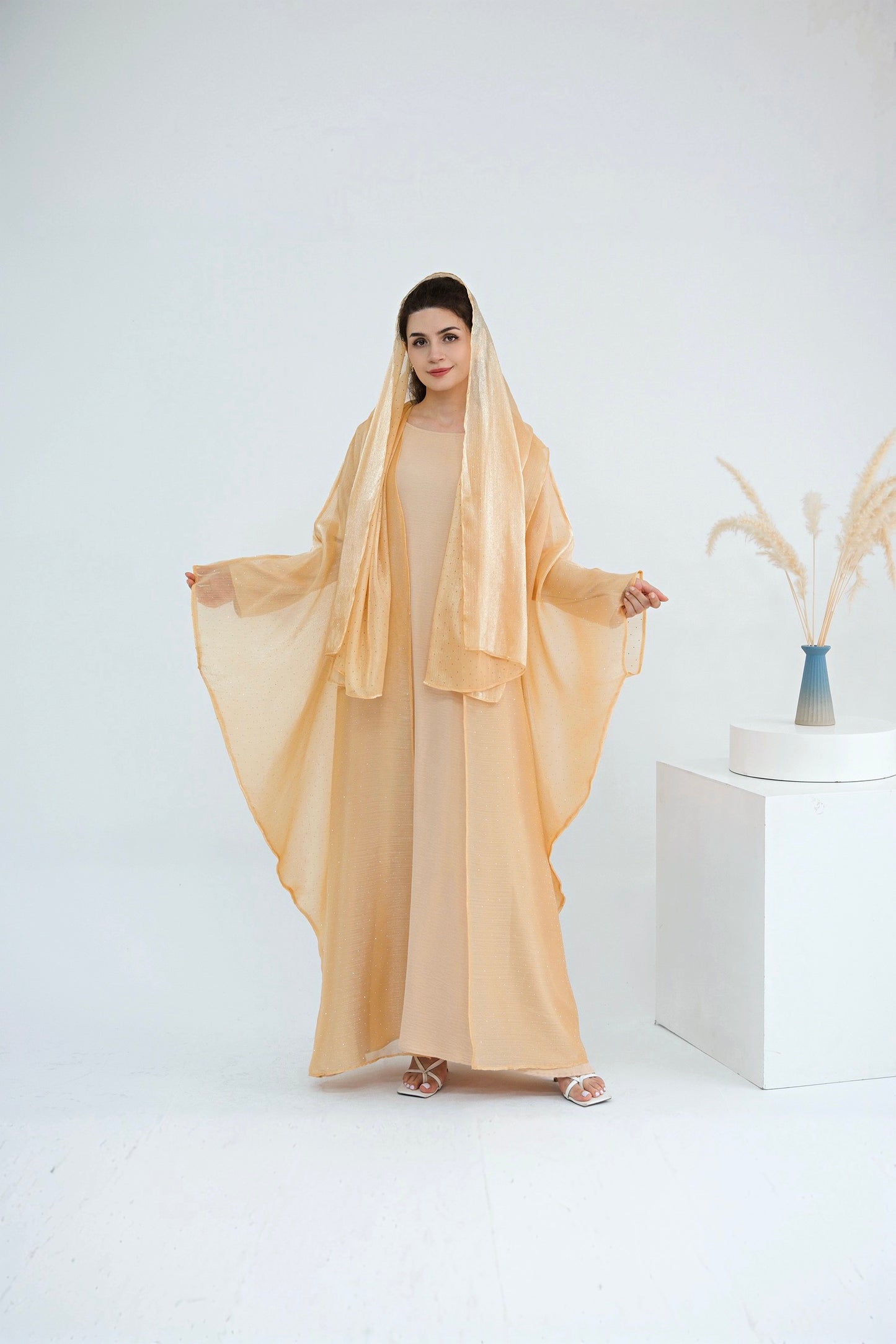 ABAYA QAMAR (Dorée)