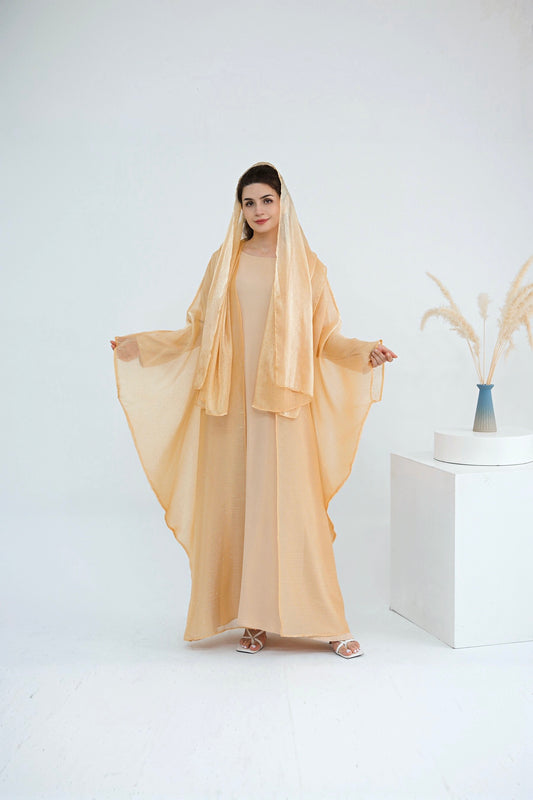 ABAYA QAMAR (Dorée)