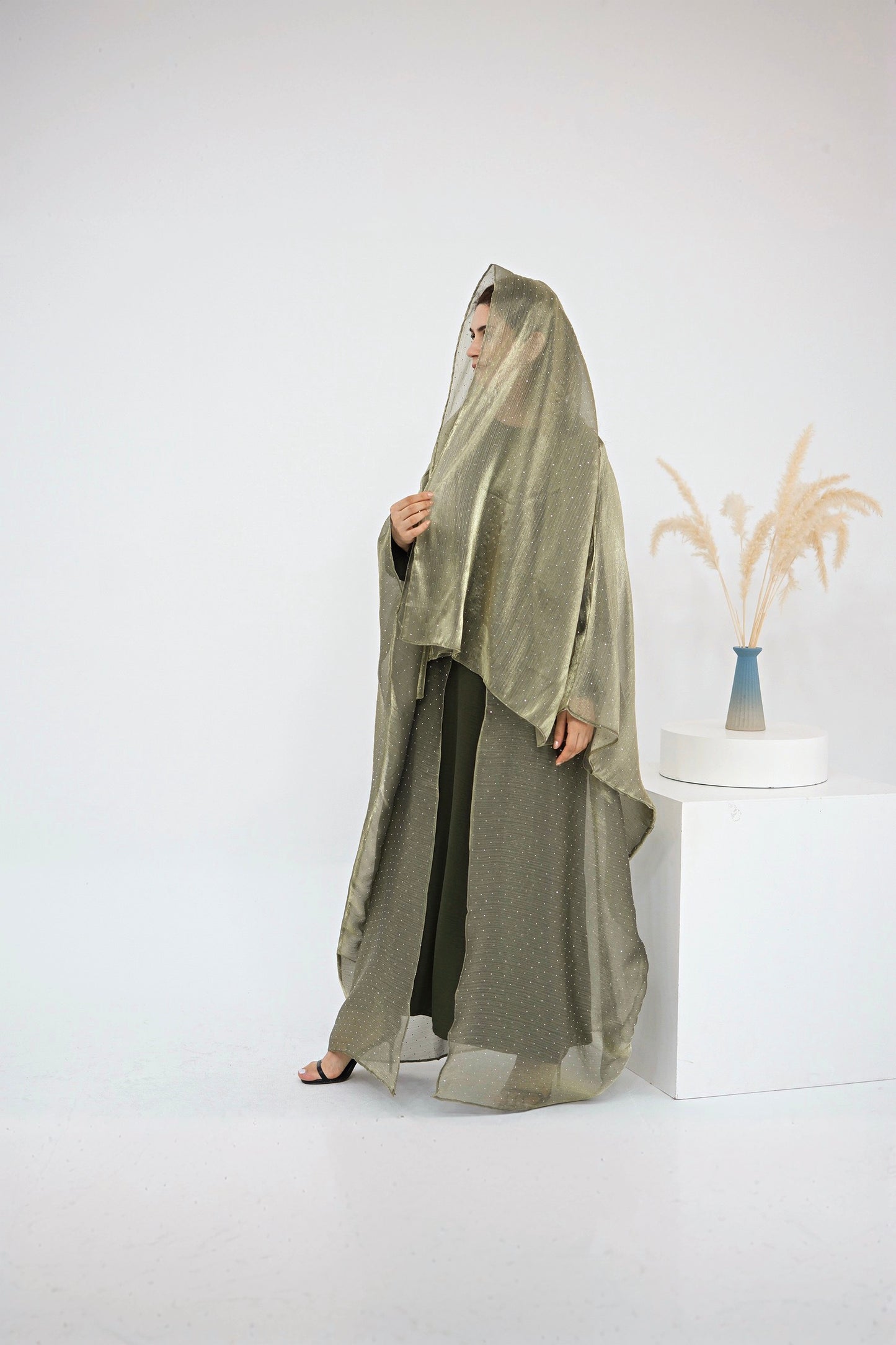 ABAYA NAJMA (vert militaire)