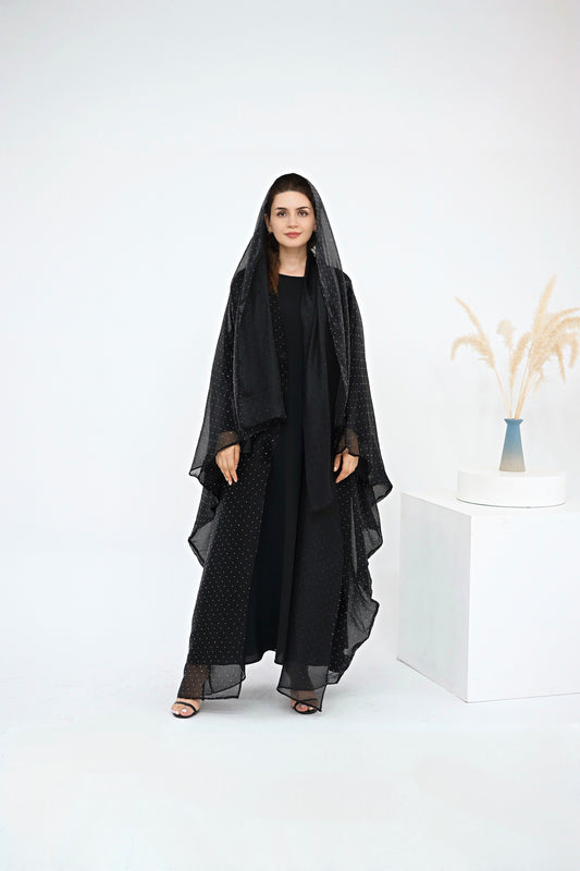 ABAYA YASMINE (noir)
