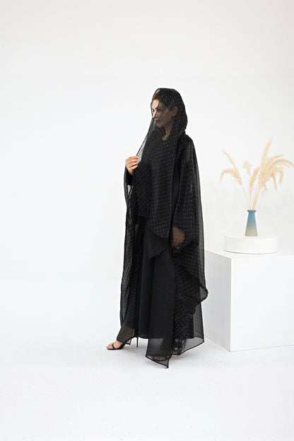 ABAYA YASMINE (noir)